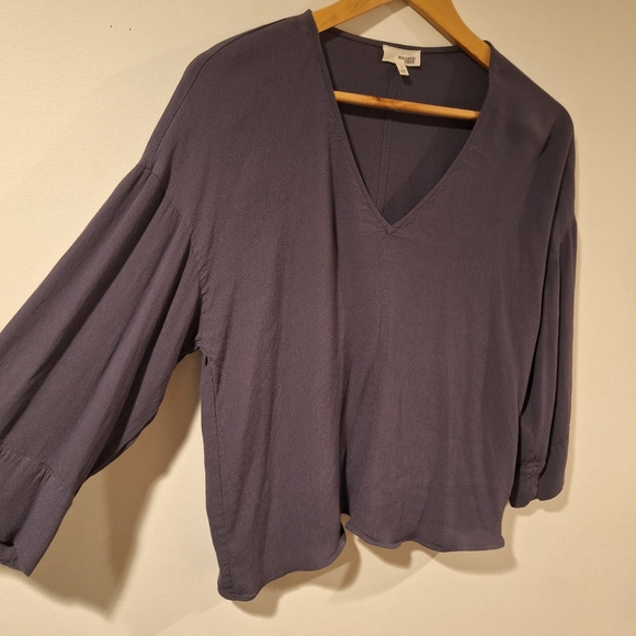 Wilfred Free Blouse - Size Small Purple - Picture 4 of 6